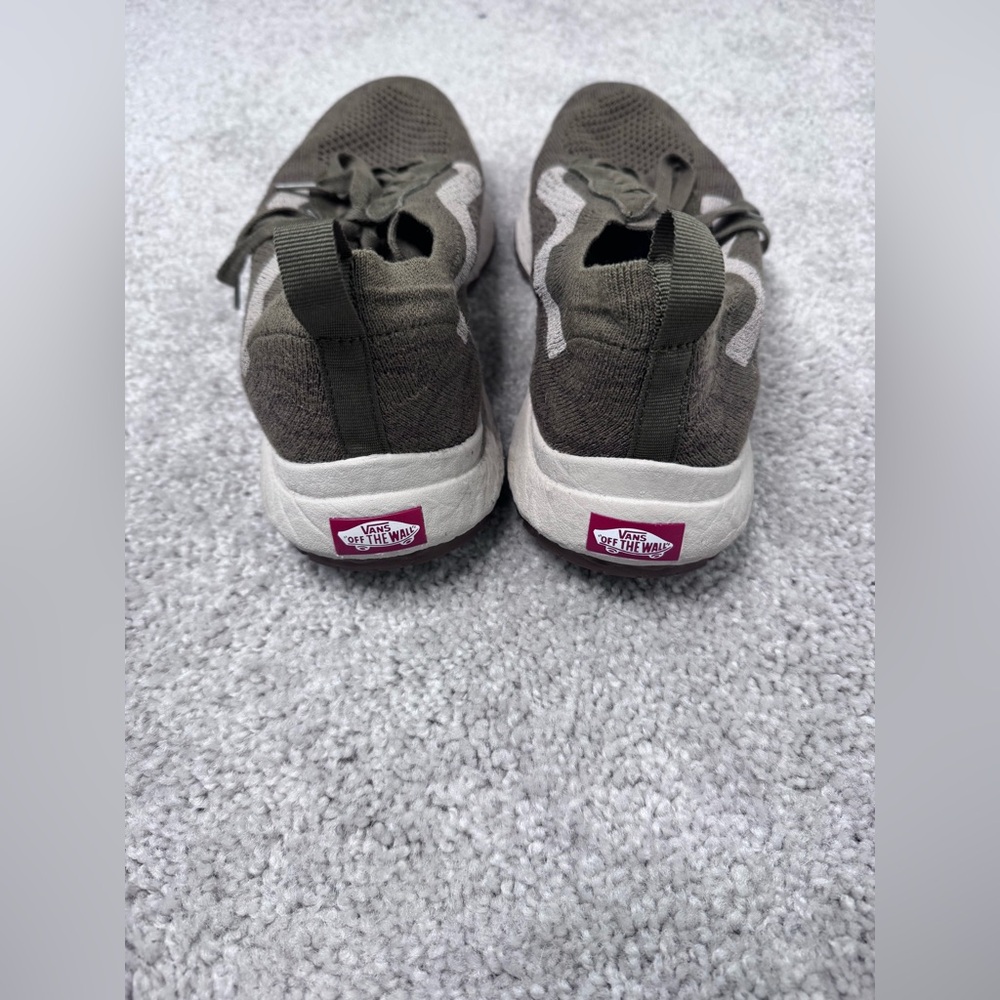 Vans Men's Olive Sneakers - Picture 4 of 5